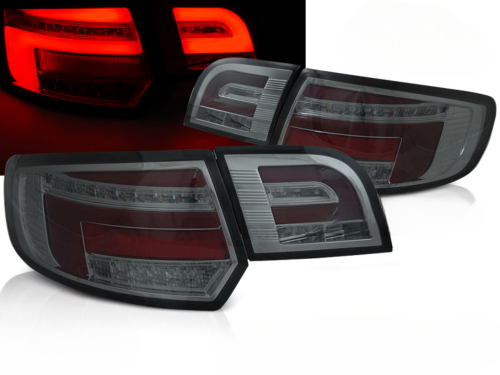 Paire de feux arrière Audi A3 8P Sportback 03-08 FULL LED BAR Rouge Fume