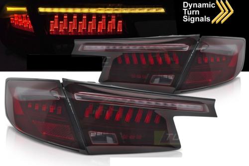 Paire de feux arriere Honda Civic 21-24 FULL LED Dyn Rouge Fume