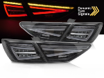 Paire de feux arriere Seat Leon 5F 12-20 FULL LED BAR DYN Noir