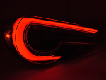 Paire de feux arriere Toyota GT86 de 2012 a 2021 FULL LED BAR Rouge Dyn