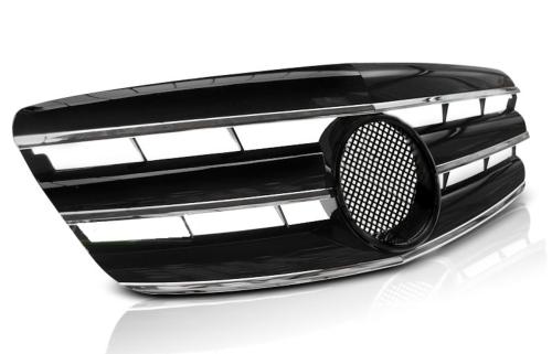 Grille calandre Mercedes classe S W221 05-09 noir chrome