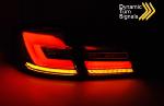 Paire feux arriere BMW serie 5 F10 Berline 10-16 FULL LED BAR DYN Noir fume