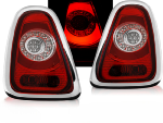 Paire de feux arriere Mini Cooper R56 R57 10-14 LED BAR rouge blanc