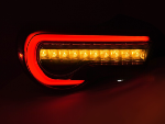 Paire de feux arriere Toyota GT86 de 2012 a 2021 FULL LED BAR Rouge Dyn