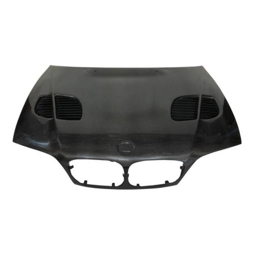 Capot Carbone pour BMW Serie 3 E46 Coupe de 2003 a 2006 look GTR