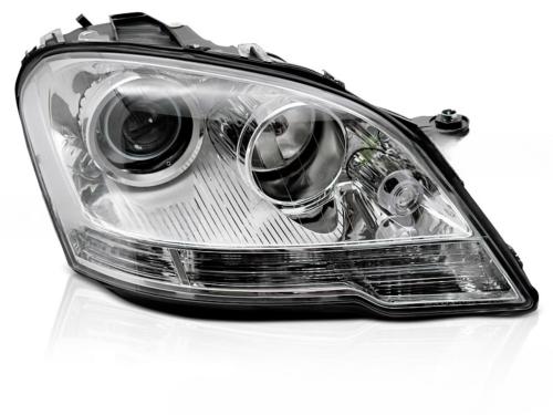 Feu phare Droit Adaptable Mercedes W164 de 2009 a 2011 Chrome Halogene