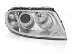 Feu phare Droit Adaptable Volkswagen Passat 3BG B5 FL de 2000 a 2005 Chrome Halogene