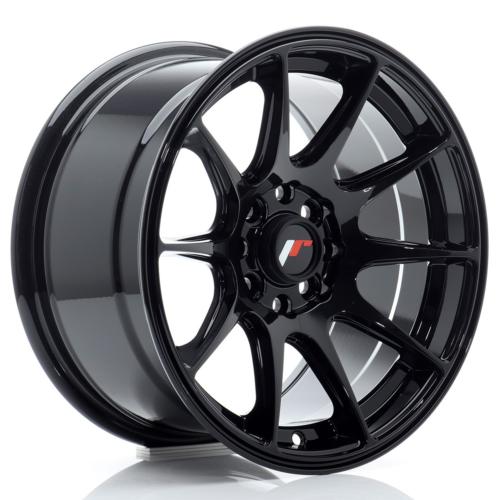 Jante JAPAN RACING JR11 15" x 8" 4x100/114.3 ET25 Gloss Black