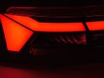 Paire de feux arriere Audi A5 11-16 LED BAR rouge fume