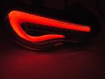 Paire de feux arriere Toyota GT86 12-21 led Bar Noir fume Rouge