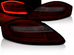 Paire de feux arriere Porsche Boxster 987 / Cayman de 2005 a 2008 FULL LED rouge fume