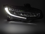 Paire de feux phares Honda Civic de 2016 a 2021 FULL LED DRL Dyn Noir