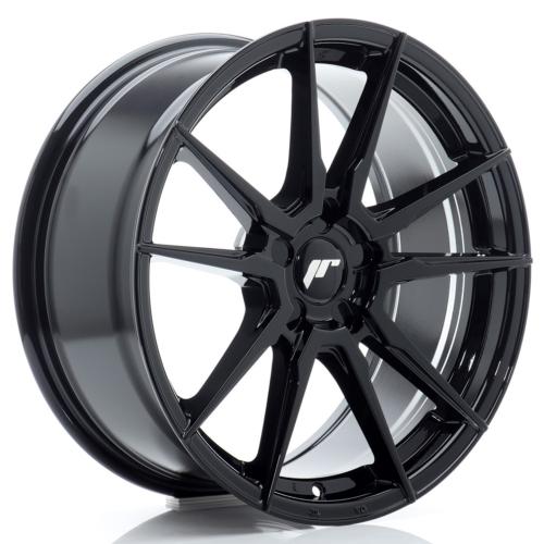 Jante JAPAN RACING JR21 18" x 8" 5x100 5x120 ET 20-40 Blank Glossy Black