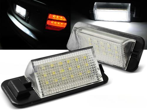 Paire feux de plaque BMW E36 Led