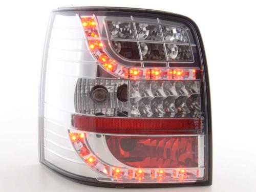 Paire feux arrière VW Passat 3B Break 1997 a 2000 Chrome Led