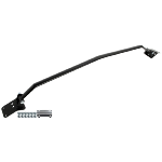 Barre anti rapprochement avant Mercedes CLK C208 de 1997 a 2003 - Acier noir