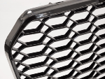 Grille Calandre en ABS Audi A6 C7 2011 a 2014 Look Sport Noir Brillant PDC