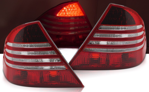 Paire de feux arriere Mercedes classe S W220 de 1998 a 2005 LED rouge blanc