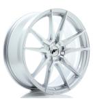 Jante JAPAN RACING JR21 19" x 8,5" 5x100 5x130 ET 20-45 Blank Silver Machined Face