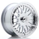 Jante JAPAN RACING JR10 15" x 7" Multi Perage ET30 Machined Face Silver