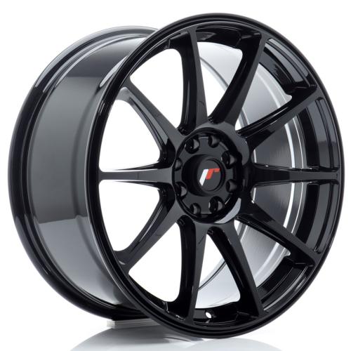 Jante JAPAN RACING JR11 18" x 8,5" 4X108/114.3 ET30 Gloss Black