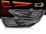 Paire de feux arriere Seat Leon 5F 12-20 FULL LED BAR DYN Noir