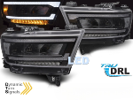 Paire de feux phares Dodge Ram 19-22 Full LED DRL DYN