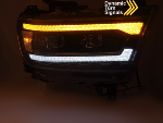 Paire de feux phares Dodge Ram de 2019 a 2022 Full LED DRL DYN