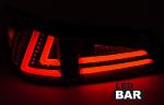 Paire de feux arriere Lexus IS II 06-13 FULL LED BAR Dyn Noir