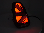 Paire de feux arriere Mini Cooper R50-R52-R53 de 2001 a 2006 Rouge - FULL Led