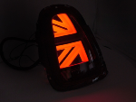 Paire de feux arriere Mini Cooper R56-R57-R58-R59 2006 a 2014 Rouge - FULL Led