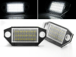 Paire feux de plaque Ford Mondeo MK3 00-07 LED