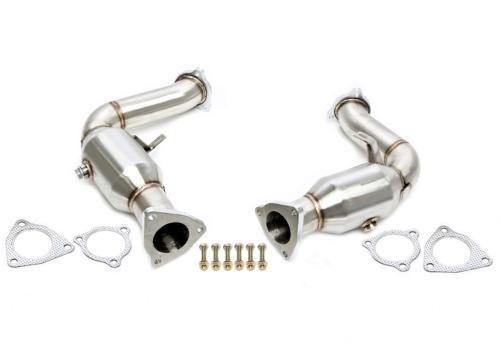 Downpipe Echappement Inox Audi A4 / S4 3.0TFSI Quattro B8 de 2008 a 2015 - Avec Cata