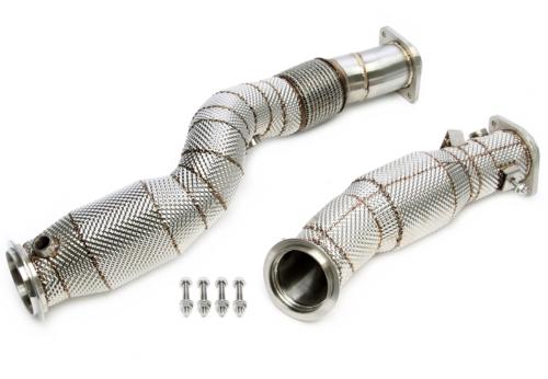 Downpipe Echappement Inox BMW Serie 4 M4 type G82/83 de 2020 a 2024-avec cata