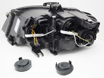 Feu phare Gauche Adaptable Audi A4 B8 de 2008 a 2011 Noir