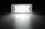 Paire feux de plaque Fiat 500/500C 07- Led