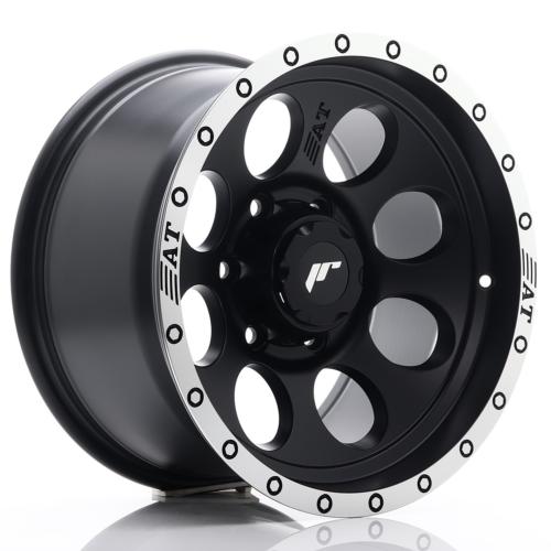 Jante JR Wheels JRX4 16x9 ET-10 6x114.3 Matt Black w/Machined Lip