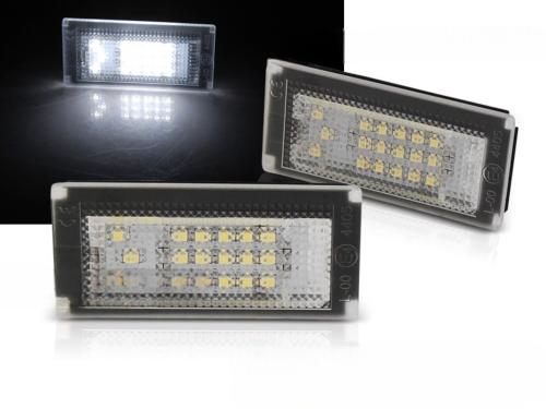 Paire feux de plaque Mini R50/R53/R52 Led