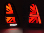 Paire de feux arriere Mini Cooper R50-R52-R53 de 2001 a 2006 Rouge - FULL Led