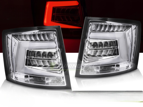 Paire de feux arriere Skoda Octavia 3 Break de 2012 a 2020 Full LED Bar Chrome Dyn