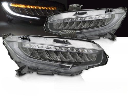 Paire de feux phares Honda Civic de 2016 a 2021 FULL LED DRL Dyn