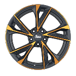Jante Mam RS6 20x8,5 ET45 5/114.3 Matt Black Front Copper