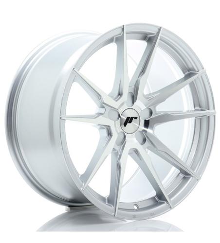 Jante JAPAN RACING JR21 19" x 9" 5x100 5x130 ET 20-40 Blank Silver Machined Face