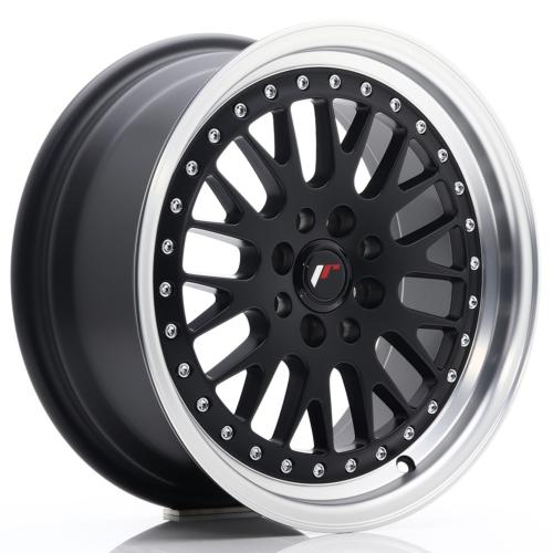 Jante JAPAN RACING JR10 16" x 7" 4x100/108 ET30 Black Machined Lip