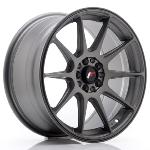 Jante JAPAN RACING JR11 17" x 8,25" 5x112/114,3 ET35 Matt Gun metal