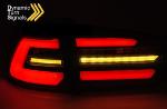 Paire de feux arriere VW Golf 7 17-19 FULL LED BAR Dyn Noir