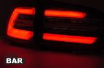 Paire de feux arriere VW Golf 7 13-17 FULL LED BAR Dyn Fume Noir Blanc Rouge