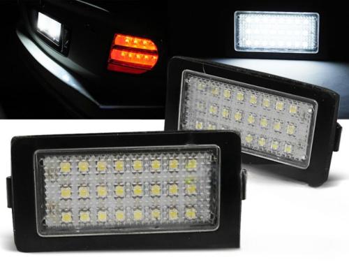 Paire feux de plaque BMW E38 Led